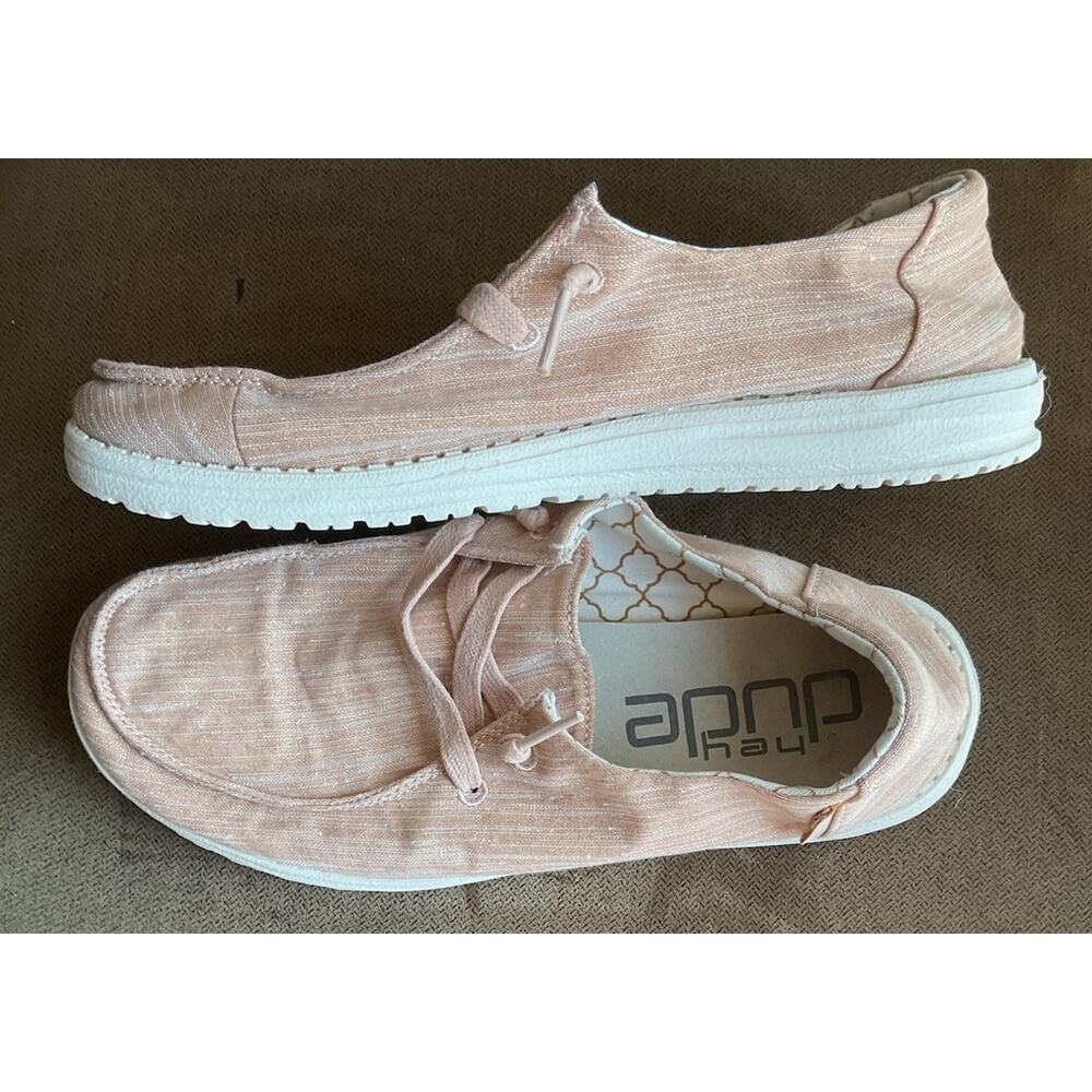 Hey Dude Wendy Sparkling Rose Women’s Size 9 Slip On Loafers Casual Shoes - Picture 5 of 8